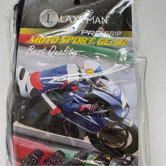 GalaxyMan MotoSport Gear Pro Grip Motocross Racing Motorcycle  Gloves Large - Picture 2 of 8
